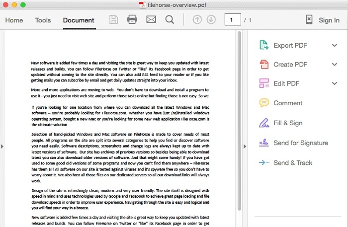 pdf editor download for mac